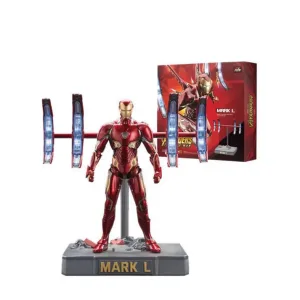 Marvel ZD Toys Iron Man MK5 (Movie Scene Set)