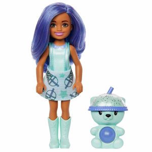 Barbie Set Boneka Chelsea Pop Reveal Bubble Tea Hrk63 Random