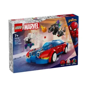 LEGO Marvel Spiderman Race Car And Venom Green Goblin